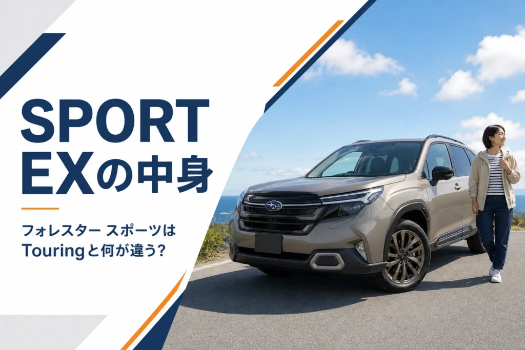 フォレスター SPORT EXの外観イメージ